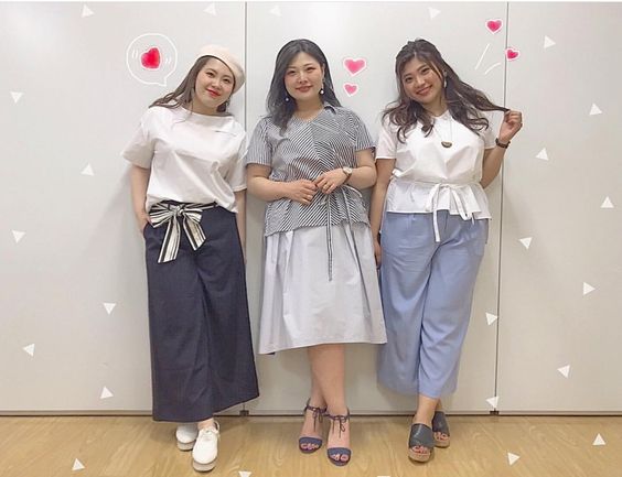 胖女穿搭　肉肉女穿搭